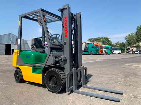Вилковий автонавантажувач Komatsu з напрацюванням 1422 мотогодин. FG15C-16 Полтава
