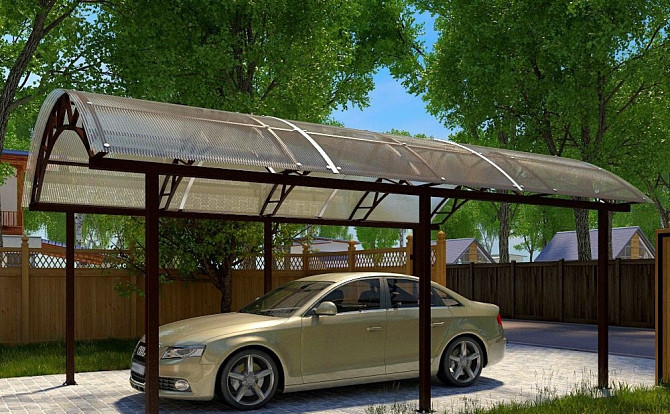 Ворота • Навіси • Паркани • Металоконструкції • Ангари • МАФи Кривой Рог - изображение 6