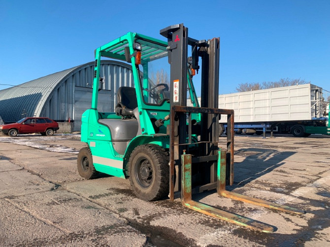 Вилочний автонавантажувач Mitsubishi, напрацювання 2919 мотогодин. Модель: FGE20T Одеса - зображення 5