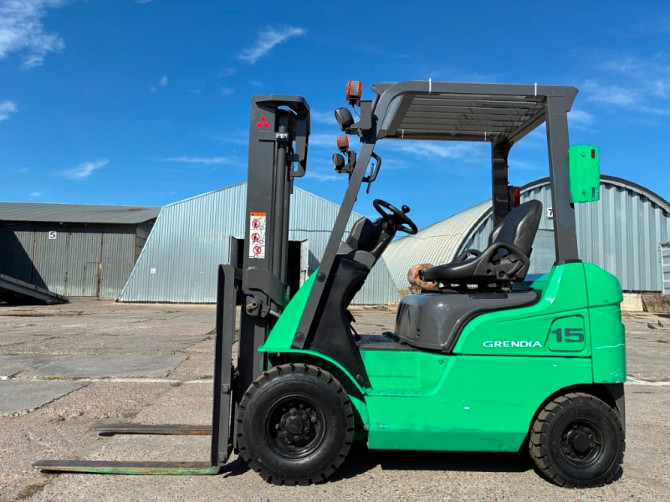 Дизельний навантажувач Mitsubishi KFD15T на нових пневмошинах, 2015 року. Номінальна вантажність 1,5 Миколаїв - зображення 2