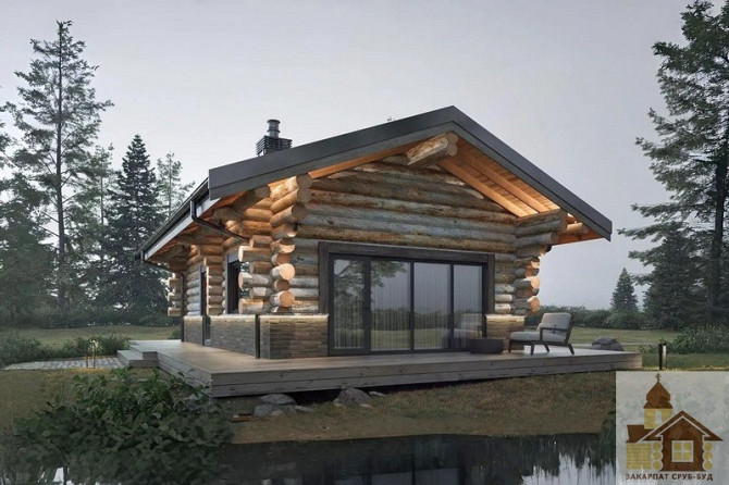 Дерев'яний будинок зі зрубу – Смерековий затишок Одесса - изображение 2