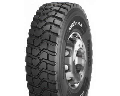14R20 Pirelli S02 PISTA 164/160K Ведуча вантажна шина Івано-Франківськ - зображення 1