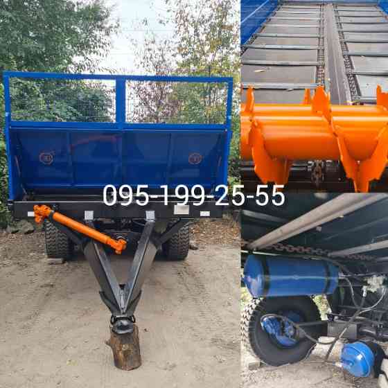 Гноєрозкидач ПРТ-10 після ПКР (нові - транспортери, бітера, борти; новий - настил) Винница