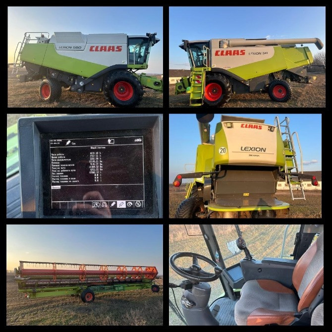 комбайн Class Lexion 580 2010 рік.в потужн, 480к.с. мале напрацювання, Вінниця - зображення 1