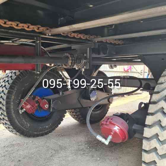 ПРТ-10 в процесі збирання. Балансир ПРТ-10; транспортер ПРТ-10; зірочка (ведуча) Дніпро