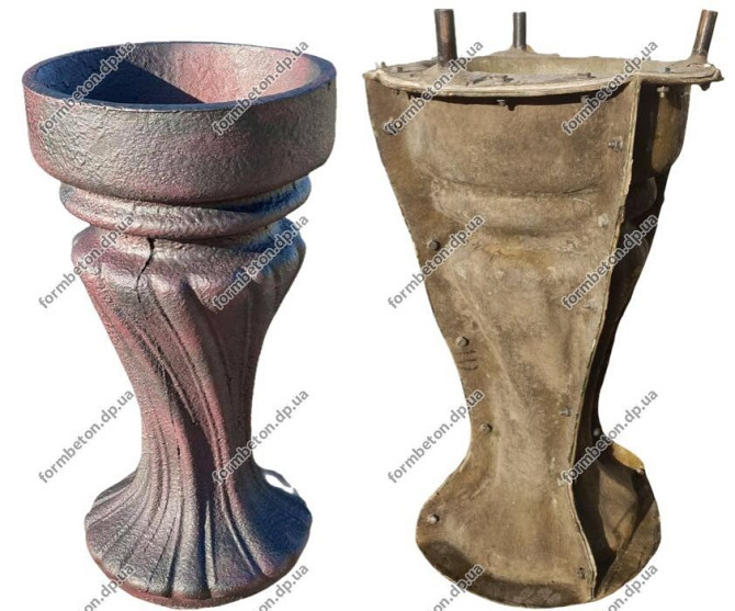 Форма для бетонного Вазона W6 РАЗПРОДАЖ Дніпро - зображення 1