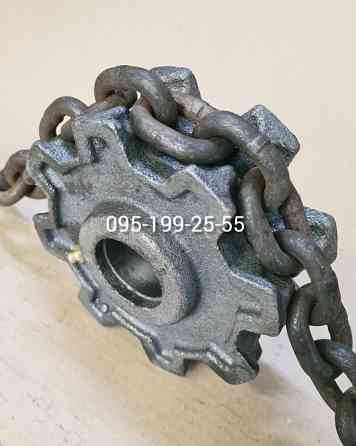 Зірочка (ведена) РОУ-6 ПИН 01.118Б. Ланцюг транспортера РОУ-6 Днепр (Днепропетровск)