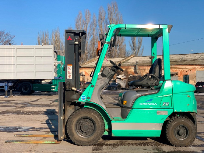 Вилочний автонавантажувач Mitsubishi, напрацювання 2919 мотогодин. Модель: FGE20T Одеса - зображення 1