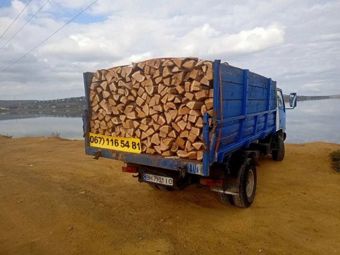 Продам дрова дубові рубані, дрова березові, вугілля, брикети Одеса - зображення 1