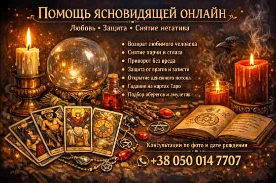 Магическая помощь на расстоянии без личной встречи. Днепр (Днепропетровск)