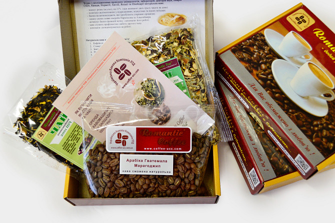 Кава – 71 сорт, чай – 85 сортів, горіхи та сухофрукти – 11 наборів, розчина кава – 6 сортів Киев - изображение 1