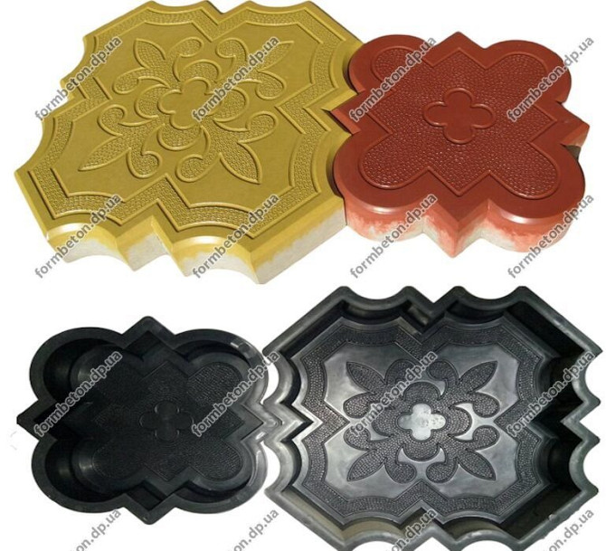Формы для тротуарной плитки Краковский Клевер Днепр (Днепропетровск) - изображение 5