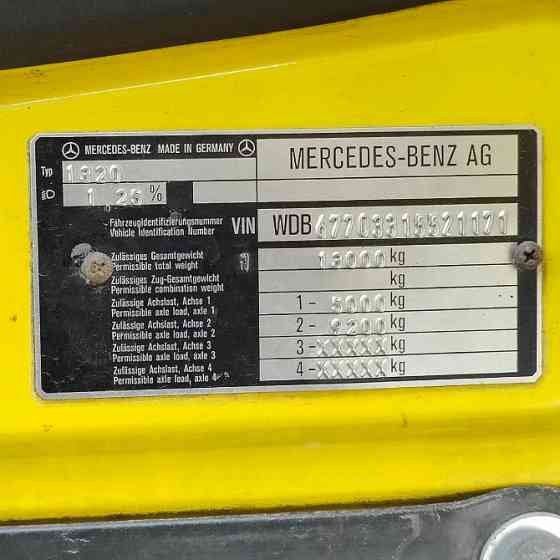 Автовишка Mercedes-Benz 1320 Ruthmann T280 Робоча висота 30м Нове управління, Львів