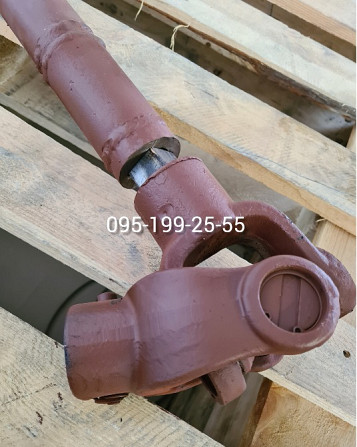 Вал карданний КТУ 50.5890 (оригінал). Вал карданний (8×d-30) РОУ-6 Дніпро - зображення 1