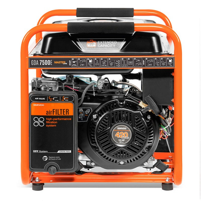 Бензиновый генератор Daewoo GDA 7500 E с оперативной доставкой Киев - изображение 1