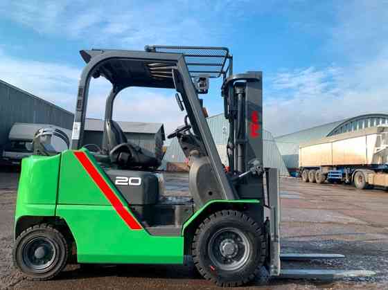 Вилочний автонавантажувач TCM (Nissan), із напрацюванням 7644 мотогодин. Модель: FHGE20T5 Николаев